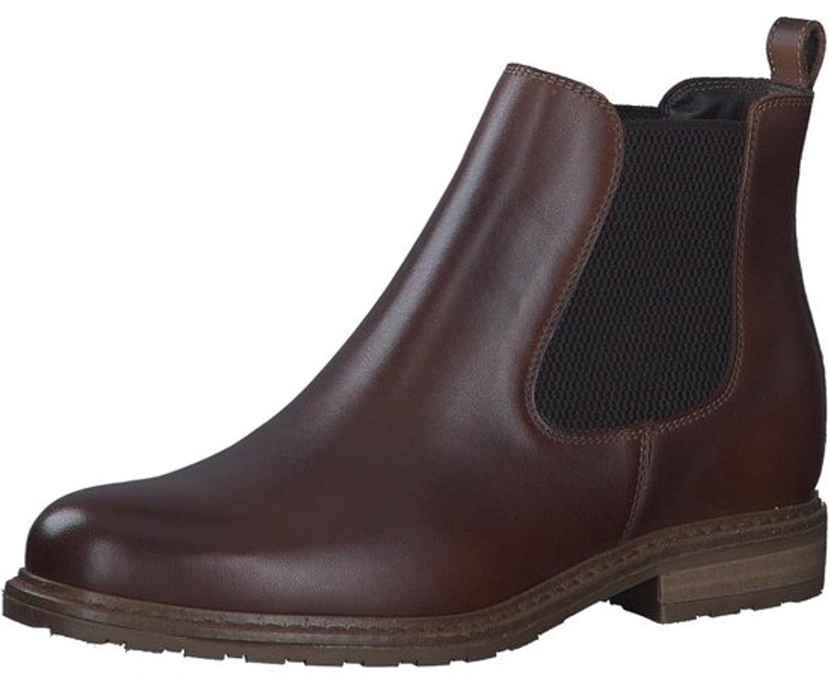 Stijlvolle Chelseaboot met Blokhak en Antislip Technologie voor Dames - Normale Maat EU