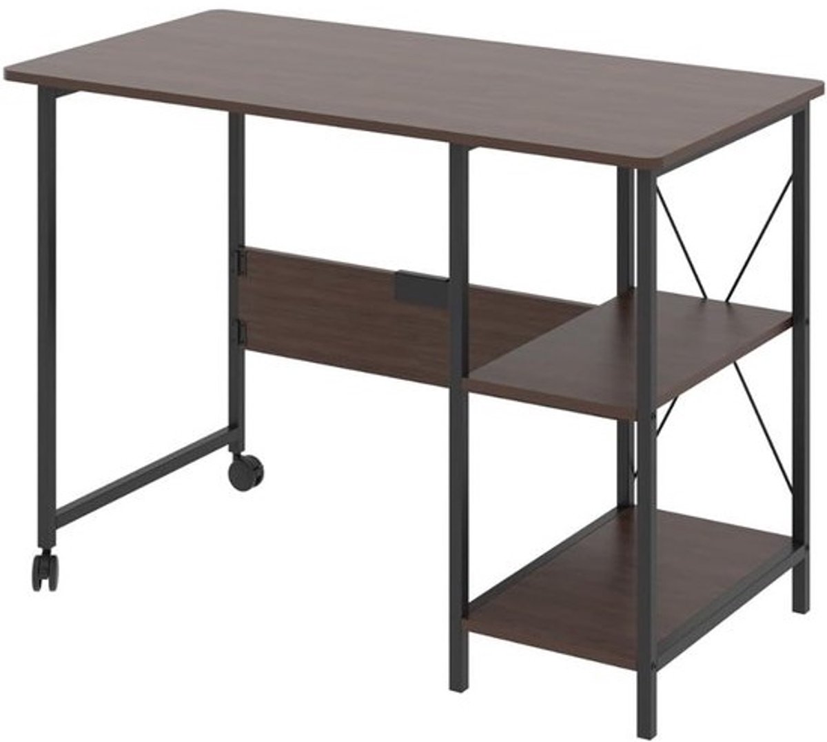 Opklapbaar Loft Bureau - Computer Bureau Kantoortafel 107x55x75 cm - Max. 150 kg Draagvermogen