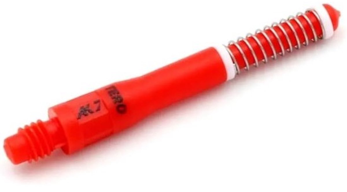 Dart Schachten - Dart Accessoires - Darts Spelen - Telescopisch Roterend Systeem - 43.5 mm Lengte - Rood
