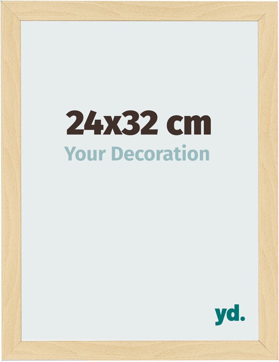 Your Decoration - Fotolijst 24x32 cm - MDF - Beuken Decor - Bologna