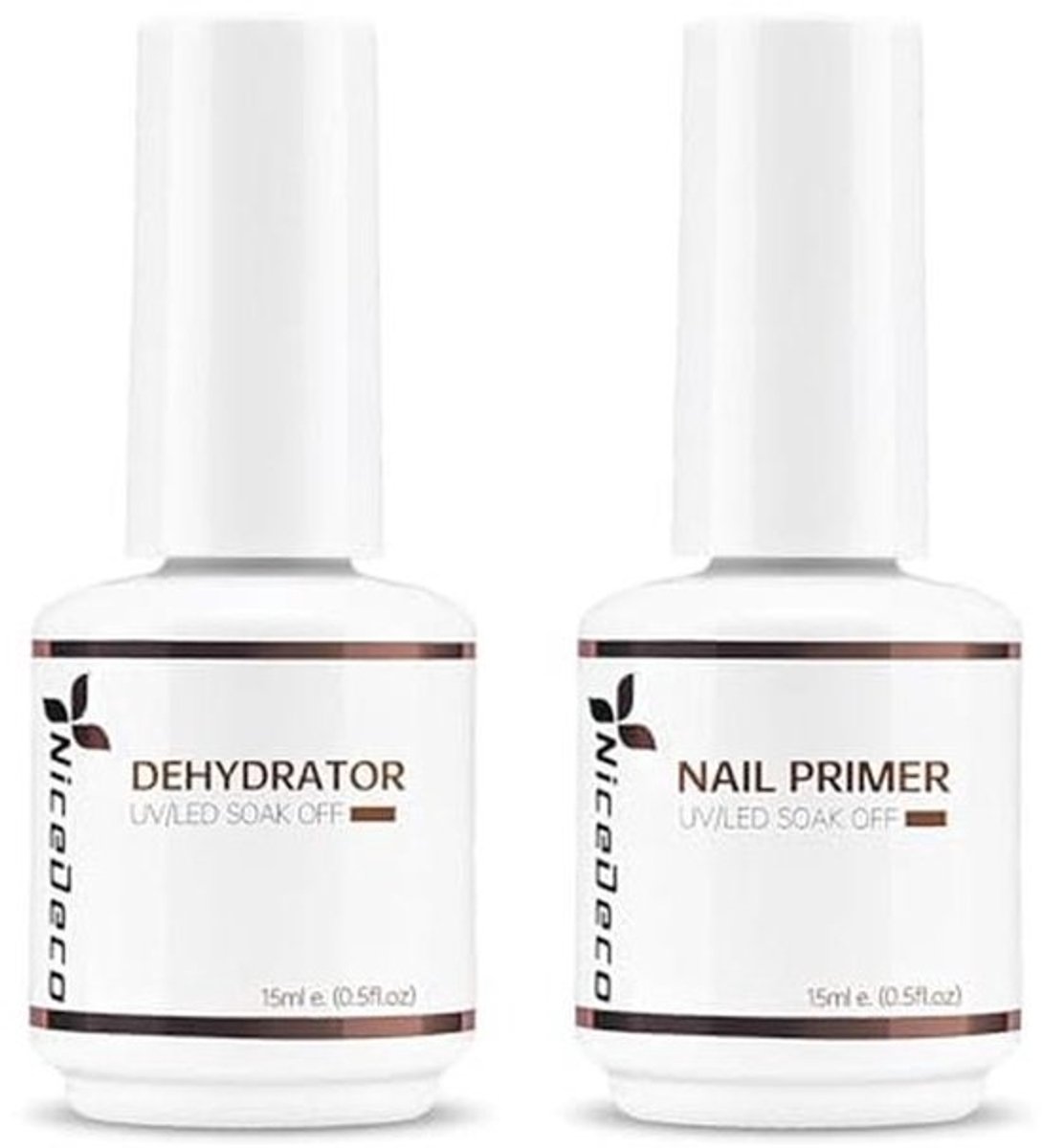 Nagel Dehydrator en Primer voor Acryl en Gel Nagels 2 x 15ML