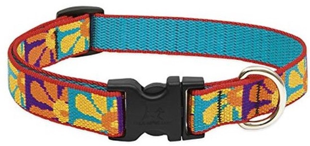Verstelbare halsband voor honden - maat groot - 3/4" breed