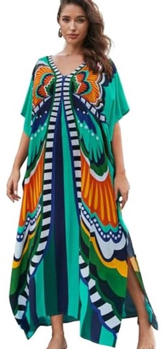 Lange Boho Strandjurk Maxi voor Dames - Perfect voor Vakantie en Strand