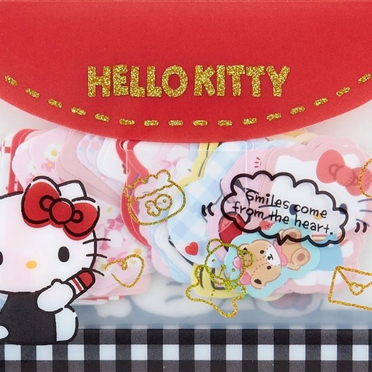 Leuke Hello Kitty Sticker & Koffer Set voor Kinderen