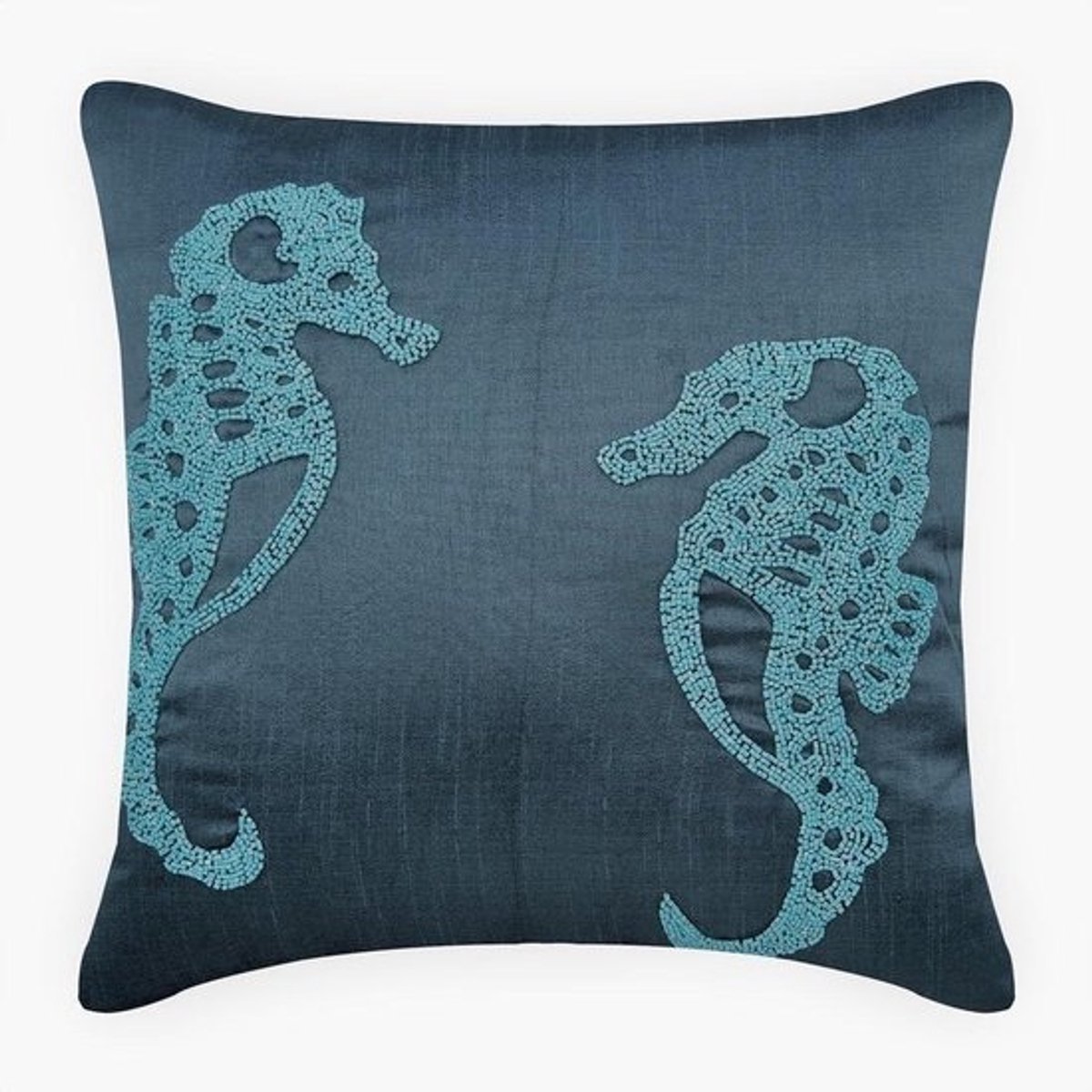 Decoratieve Sierkussens - Kussenhoezen - Woonkamer Decoratie - 100% Handgemaakt - 60x60 cm - Blauw