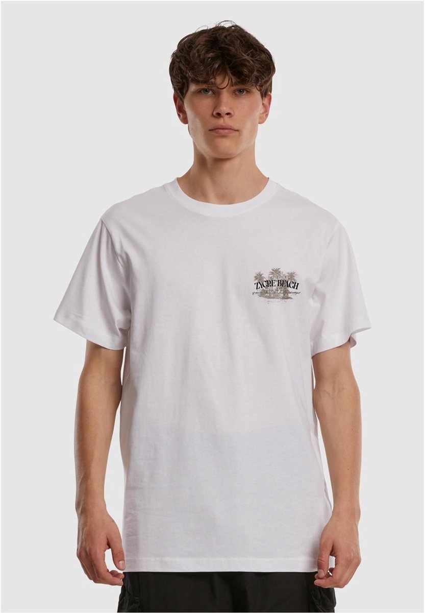 Mister Tee Zycre Beach Oversize Heren Tshirt M Wit