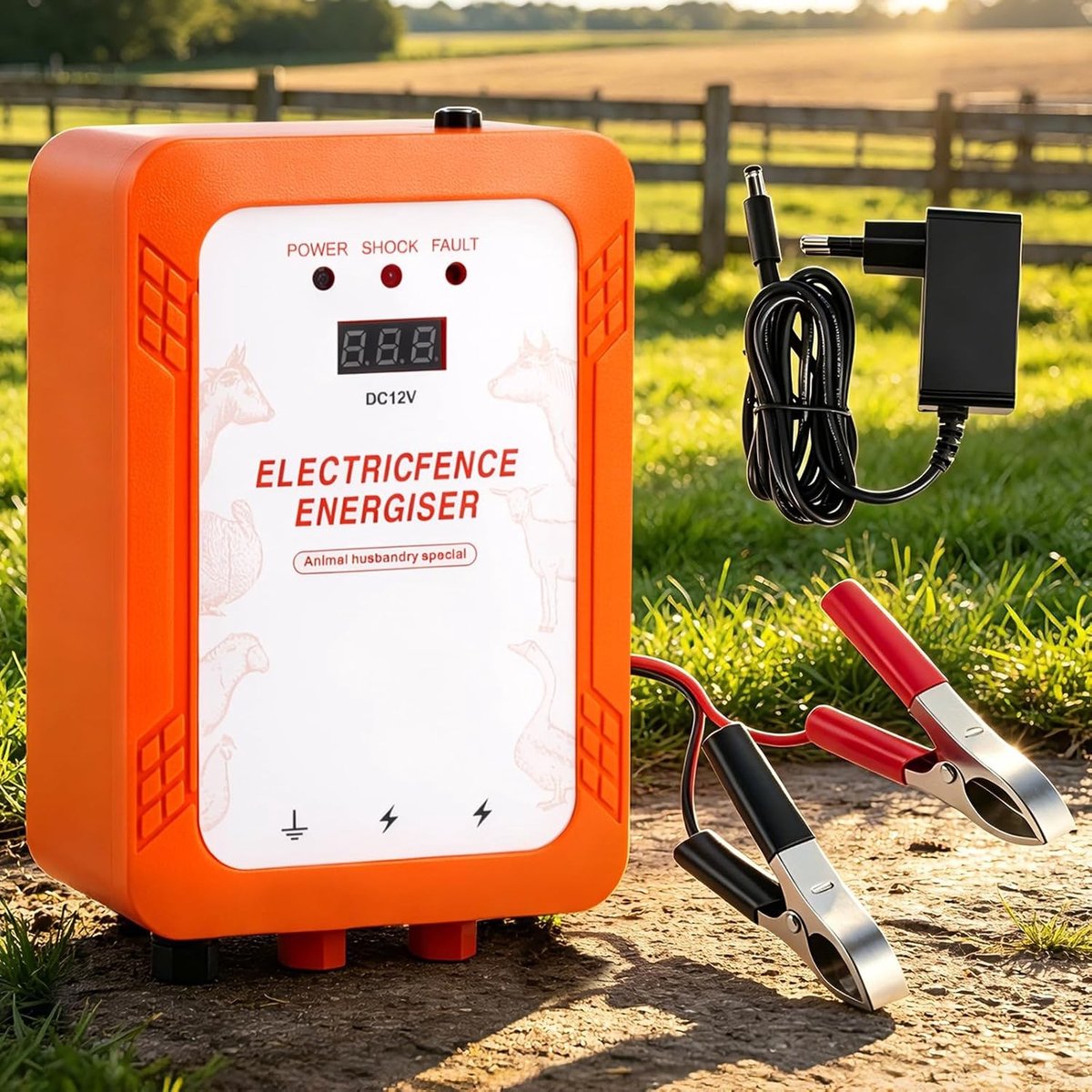 Elektronisch Weidehek Accessoires voor Honden, Geiten, Schapen, Paarden en Kippen - Eenvoudig te Installeren en Nauwkeurige Lezing
