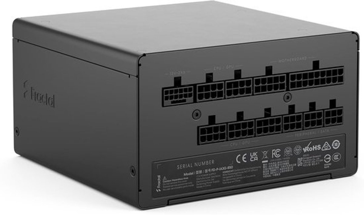Voeding PC - Stroomvoorziening - Gaming PC - ATX12V 3.1 compatibel - 850 Watt - Zwart