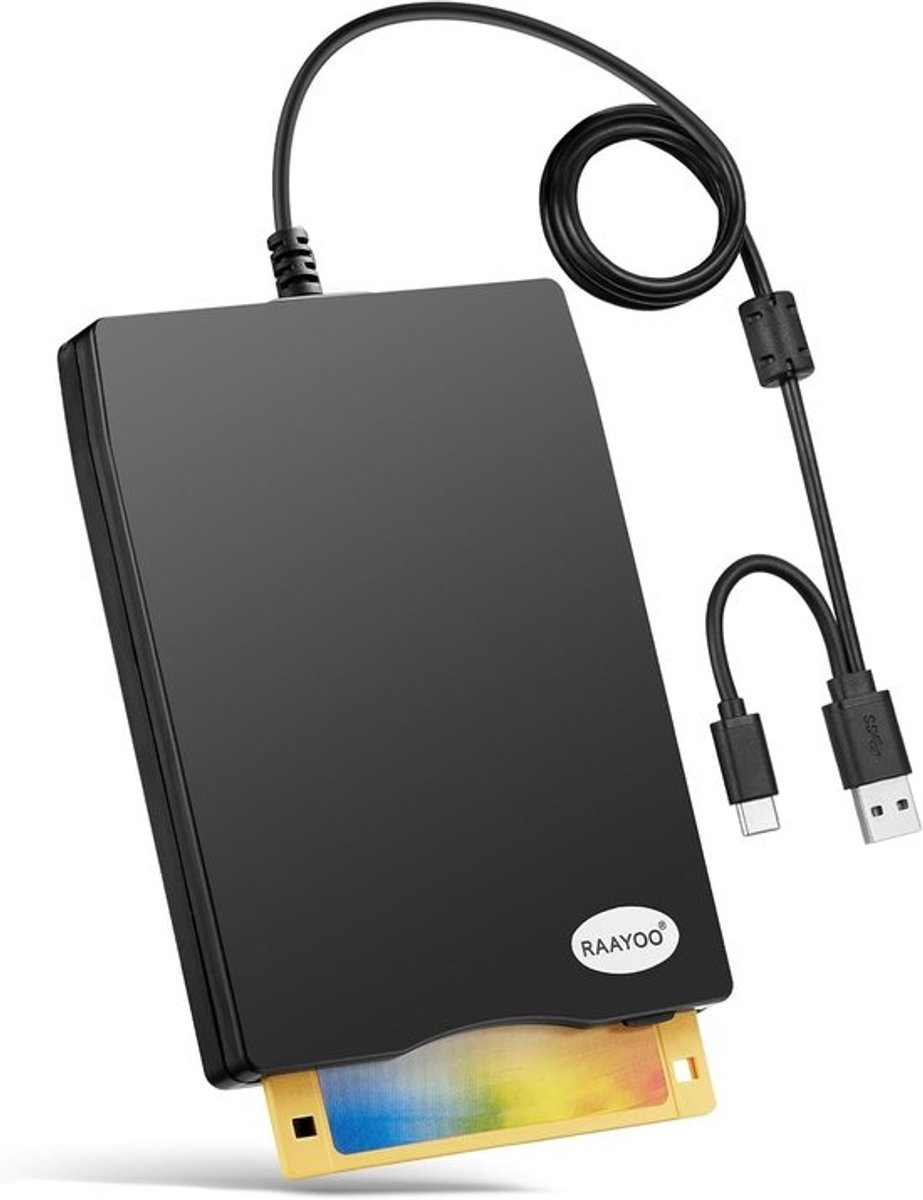 Externe USB Floppy Disk Drive voor 3.5 inch Disks - Lees/Schrijf 1.44MB Compatibel met Windows PC