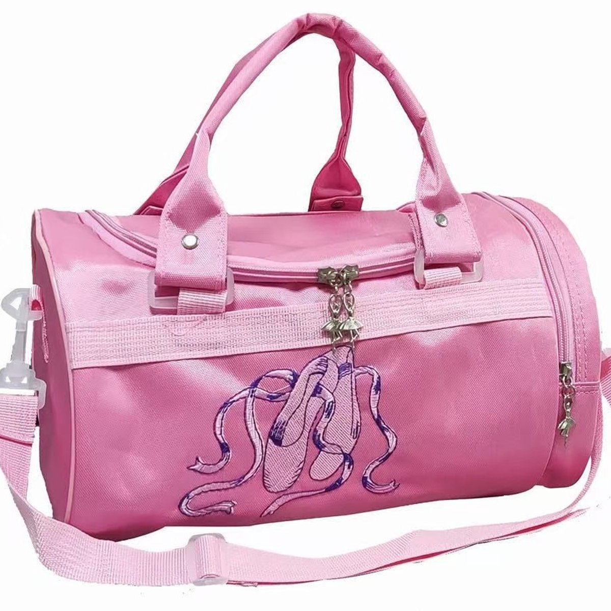 Meisjes Sporttas / Ballettas – Verstelbare Schouderband – Perfect Cadeau voor Kleine Danseressen, Reizen & Sport-33*22*20cm