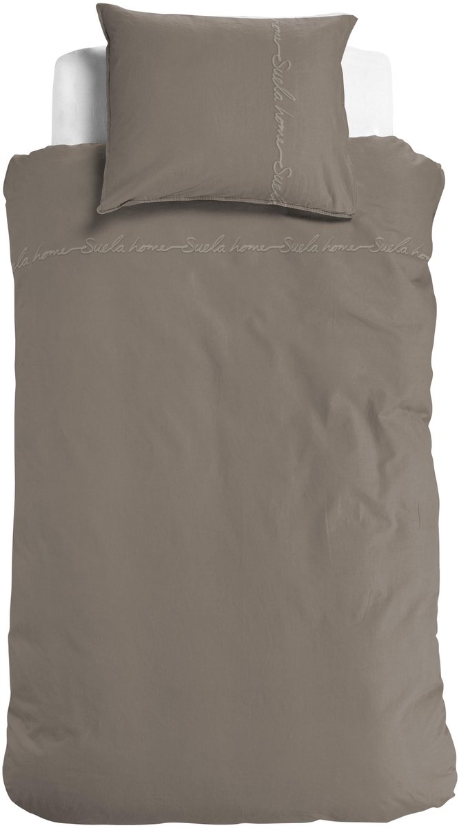Melli Mello Suela Home Aimée Dekbedovertrek - Egyptisch Katoen / 155x220 cm