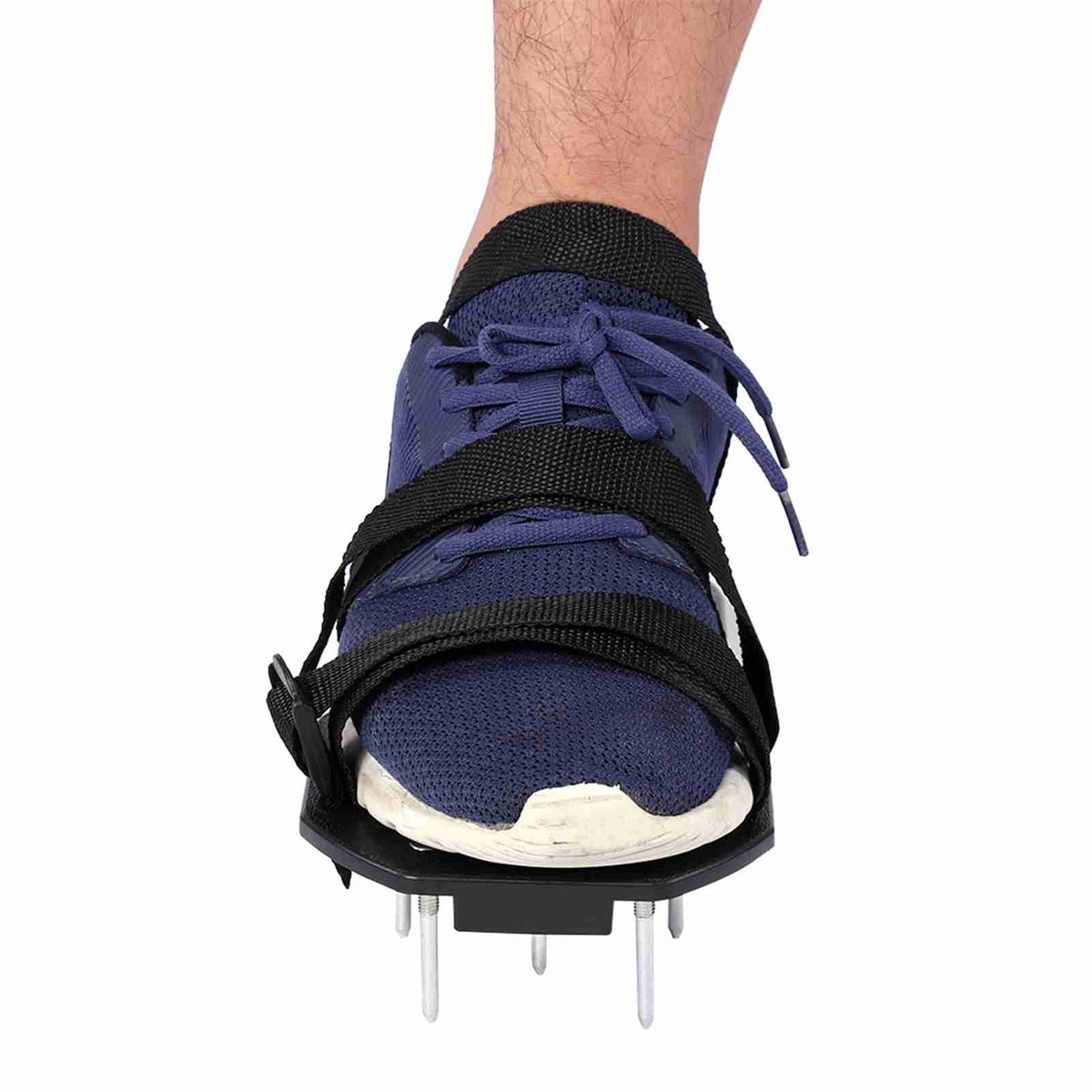 Gazonpriksandalen – 26 Spikes – Gazon Beluchten – 3 Verstelbare Riemen – Tuinonderhoud