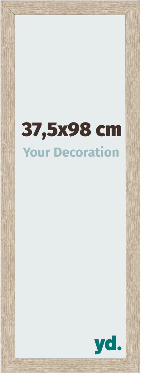 Your Decoration - Fotolijst 37,5x98 cm - MDF - Sonoma Eiken - Bologna