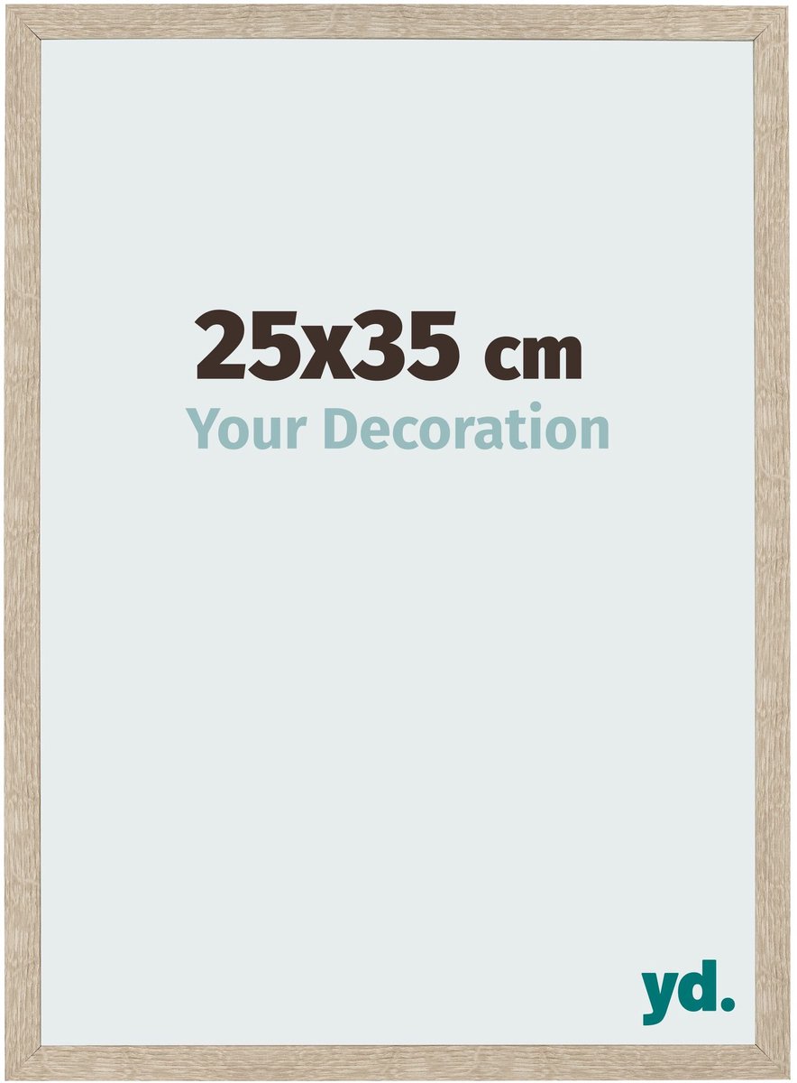 Your Decoration - Fotolijst 25x35 cm - MDF - Sonoma Eiken - Bologna
