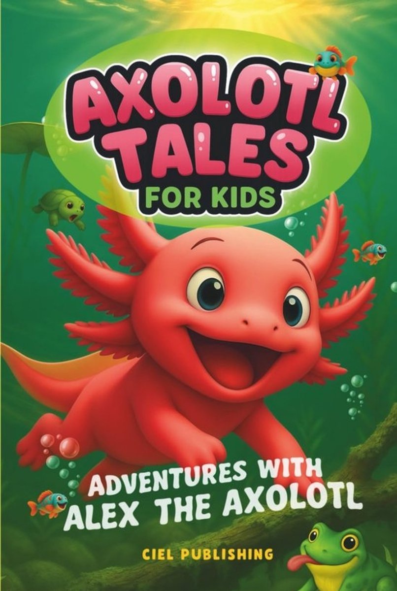 10 Geïllustreerde Avonturenverhalen voor Kinderen: Axolotl Lessen over Vriendschap en Karakter