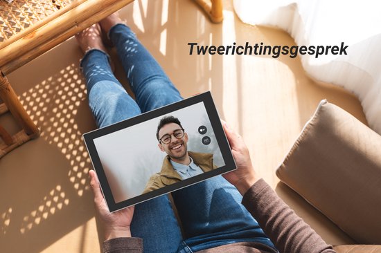 Ezviz SD7 - Slim scherm - Touchmonitor- Smart home hub - Touchscreen - Tweewegsgesprek - Zwart van EZVIZ — afbeelding 4