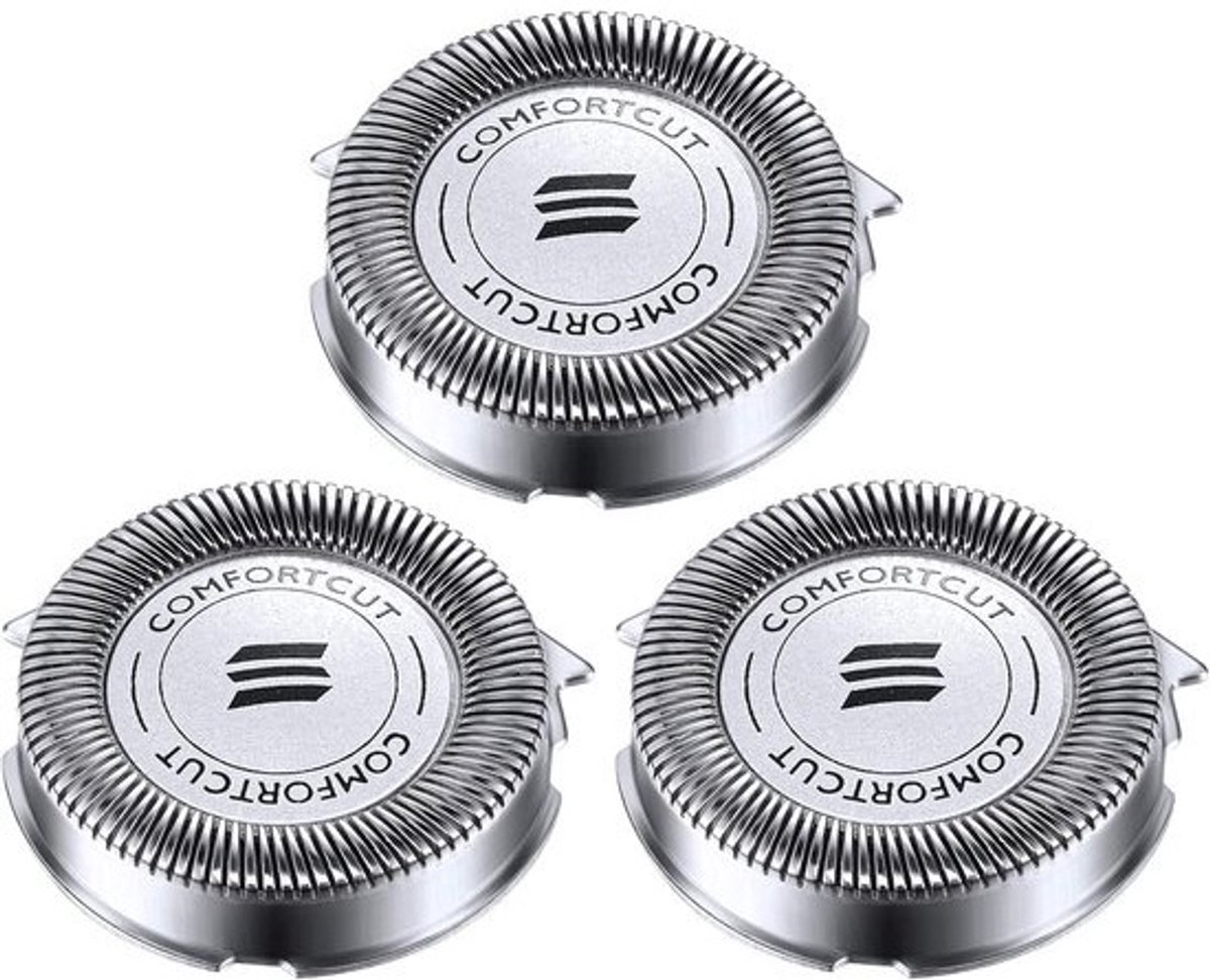 3 Stuks Universele Vervangende Scheerkoppen (SH30/50/52) - Geschikt voor Elektrische Scheerapparaten Serie 1000 t/m 5000 & AT/PT Modellen