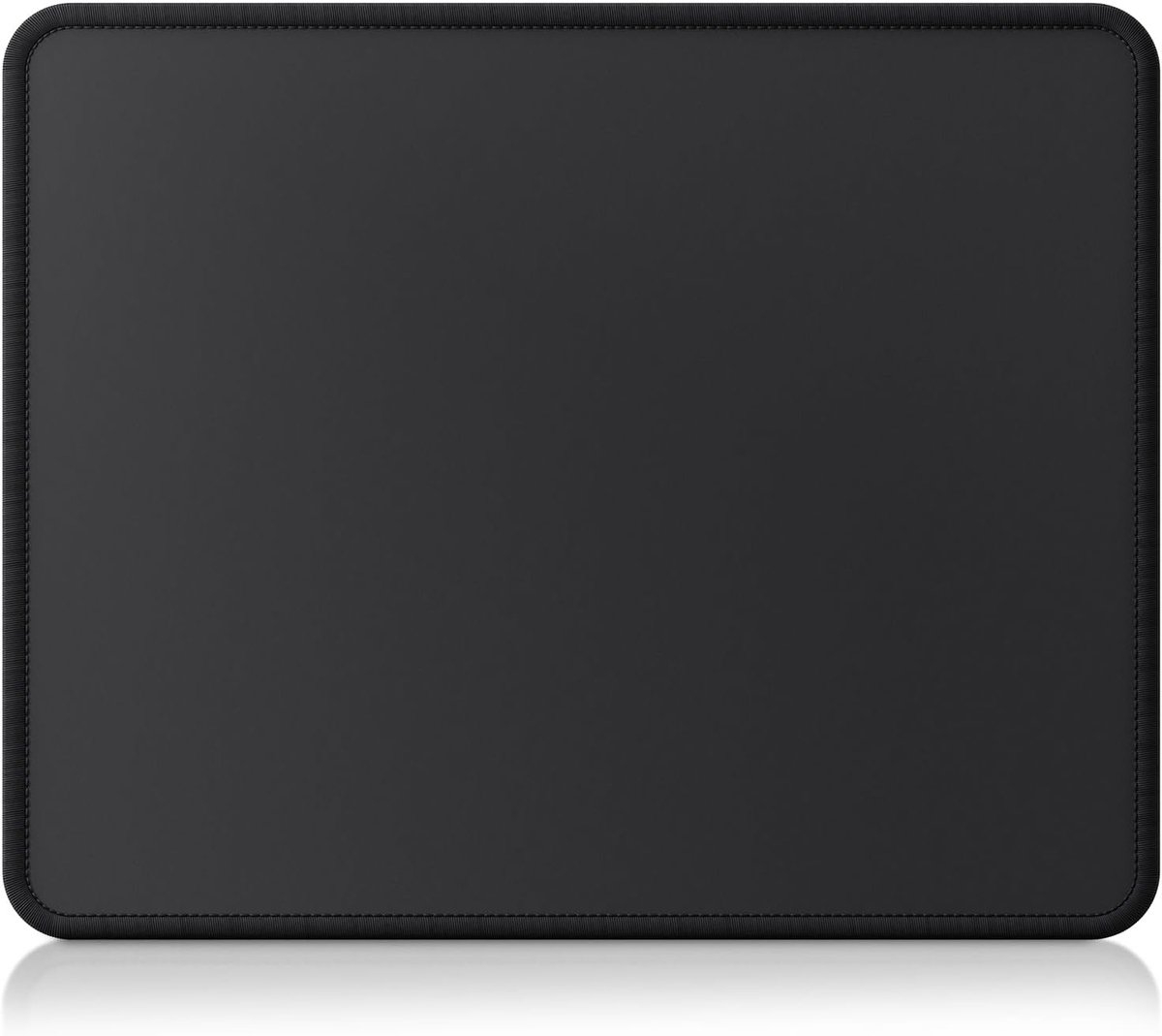 Gaming Muismat - Waterdicht en Antislip Rubberen Onderkant - Voor PC, Kantoor, Werk, Studie, Laptop, Computer en Thuisgebruik - Zwart 260 x 210 x 3 mm