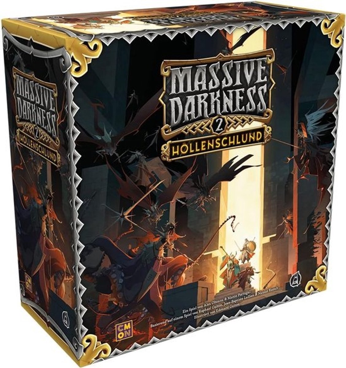 Massive Darkness 2: Hellenspel - Dungeon Crawler bordspel voor 1-6 spelers, 14+, 120 minuten