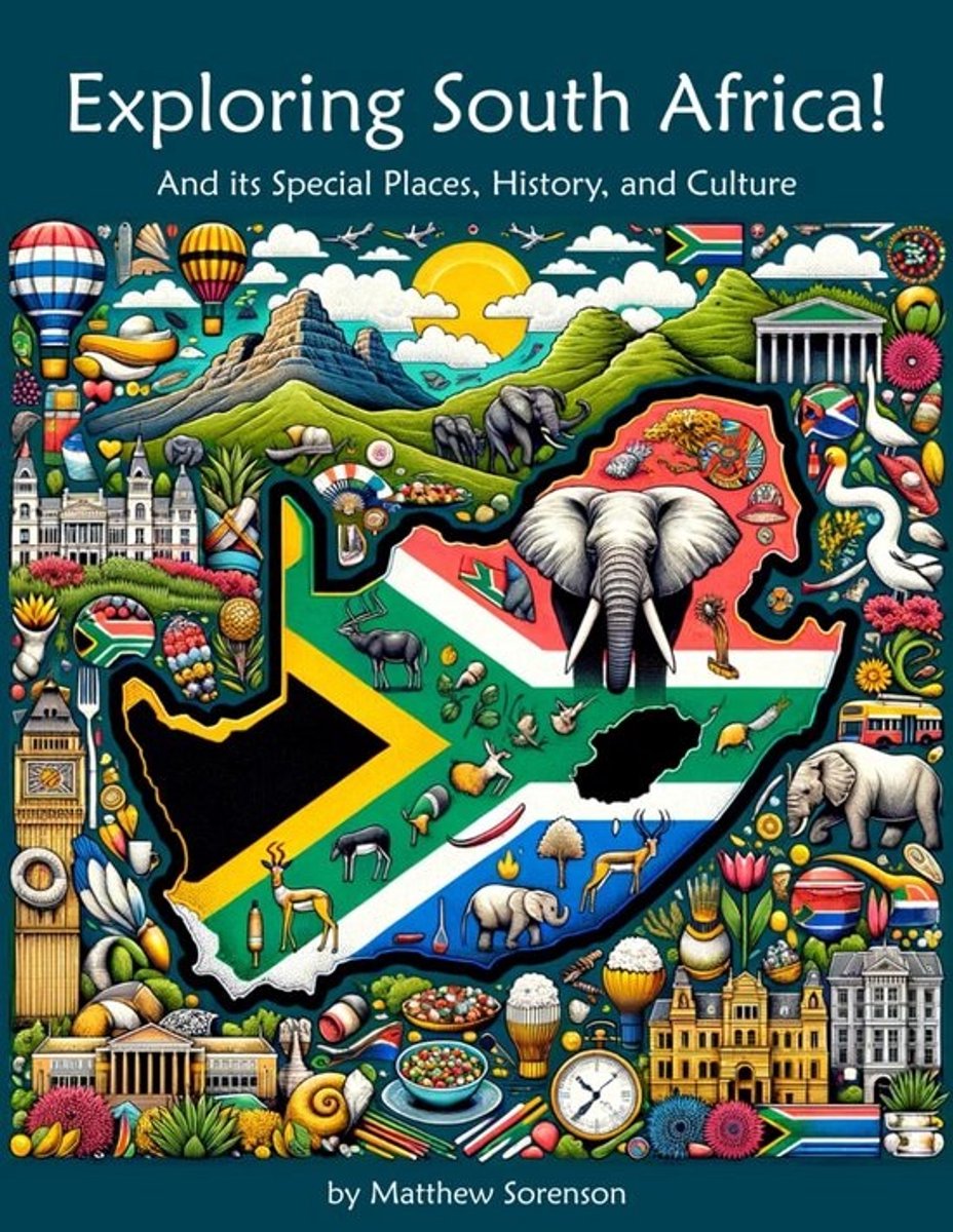 Zuid-Afrika Ontdekboek voor Kinderen - Leuke Activiteiten, Cultuur en Geschiedenis