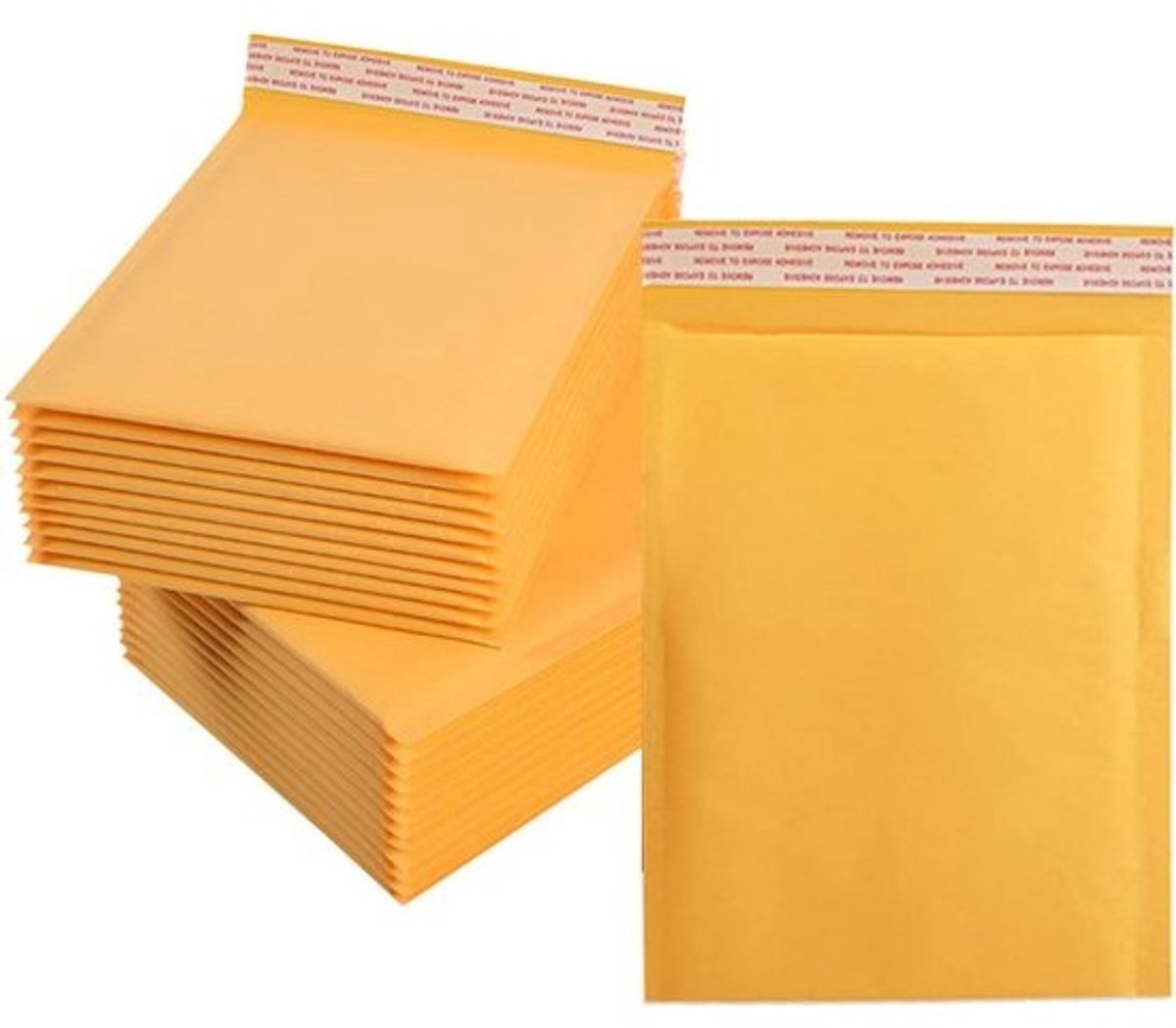 25 stuks A3 gewatteerde enveloppen - 300 x 450 mm - kraft bubble mailers met zelfsluiting