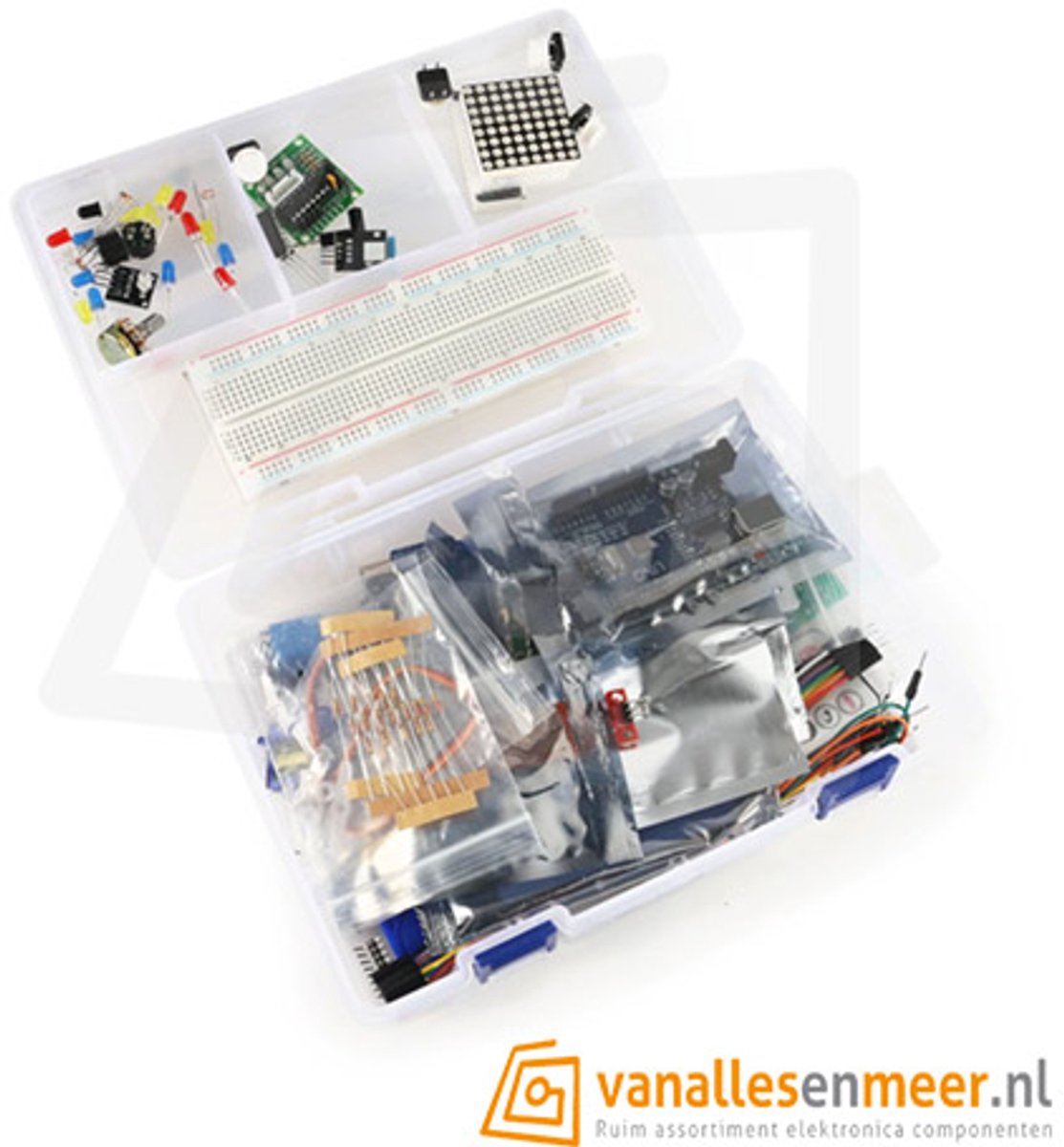 UNO R3 Arduino Starter Kit – Complete Arduino Beginnersset met Sensoren, Modules & Breadboard