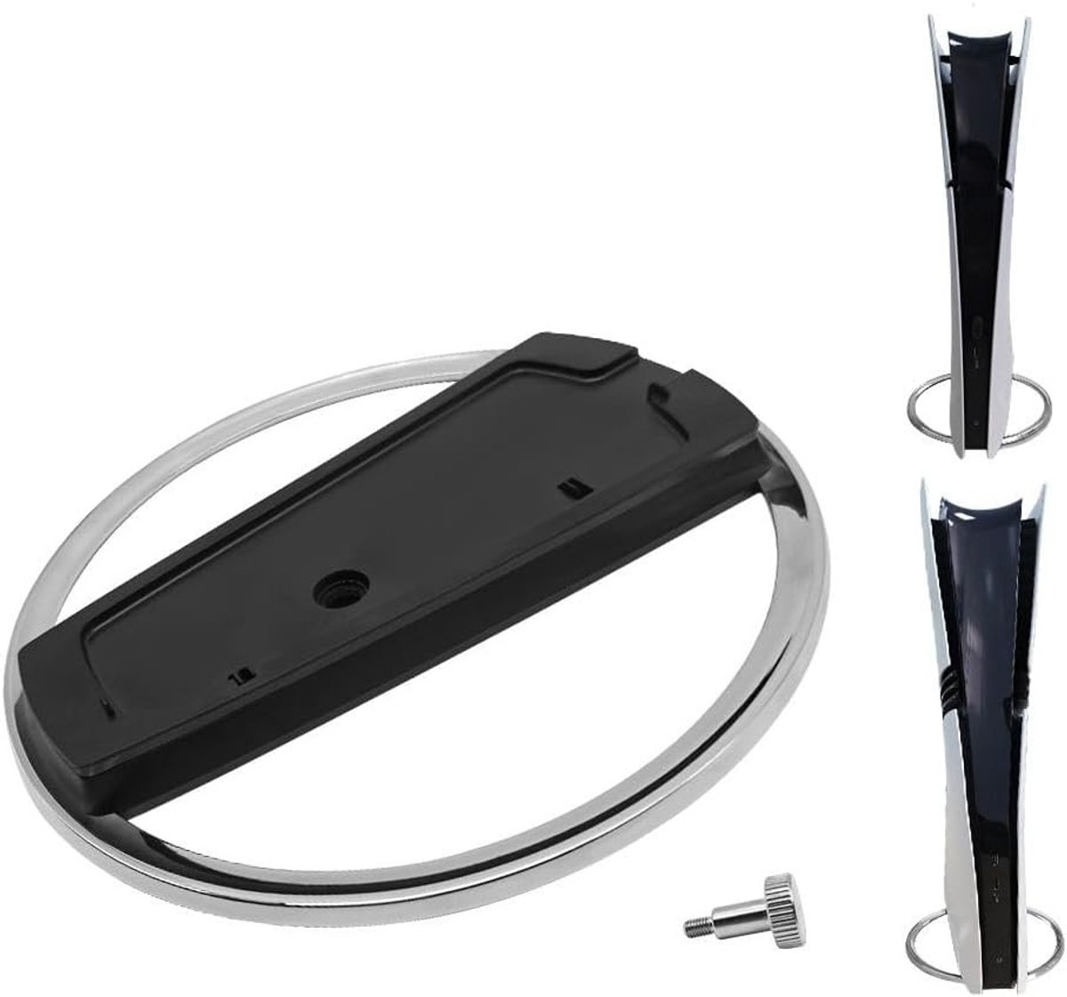 Verticale standaard voor PS5 slim - antislip basis houder voor PlayStation 5 consoles, veilig en stijlvol accessoire voor optimale prestaties en warmteafvoer