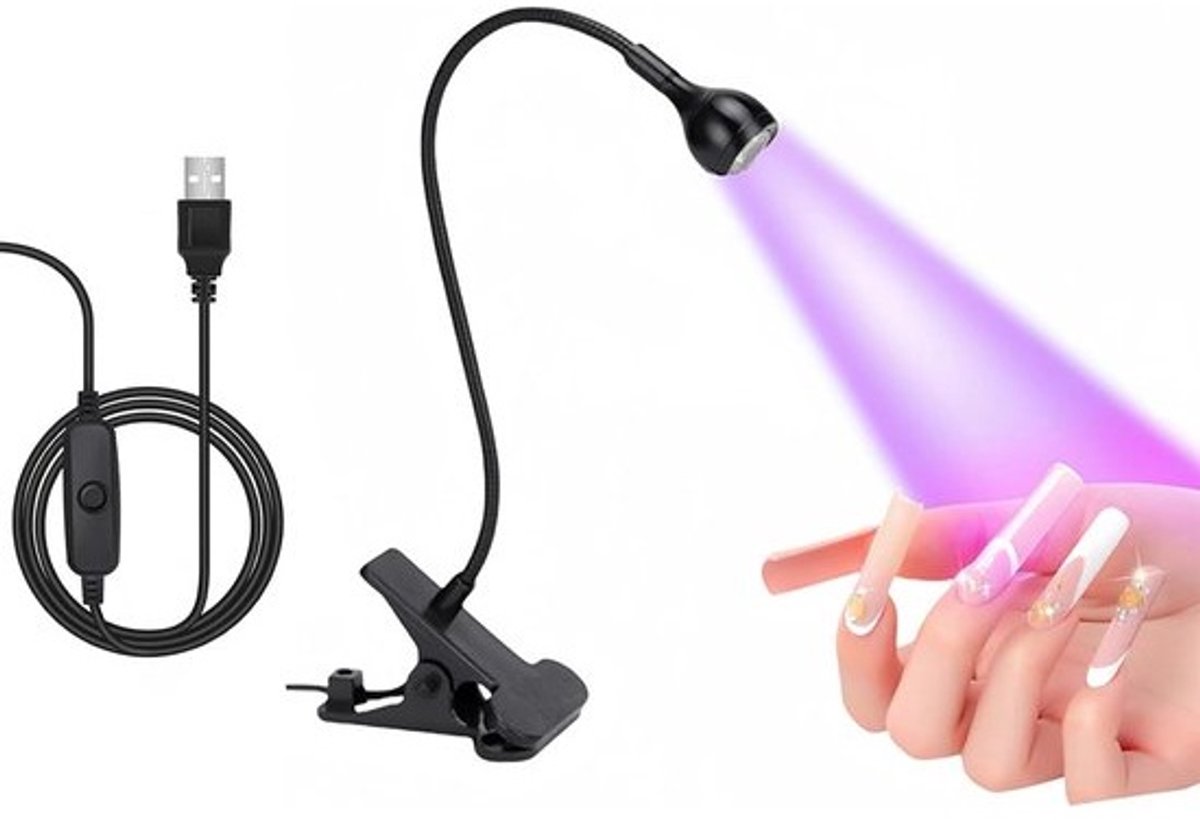 Mini UV-lamp voor Nagelstyling en Diverse Reparaties
