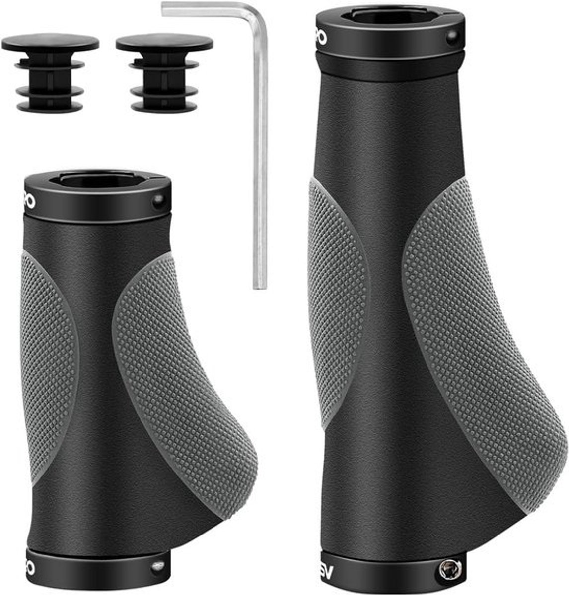 Universele fietshandvatten 22,2 mm met aluminium slot