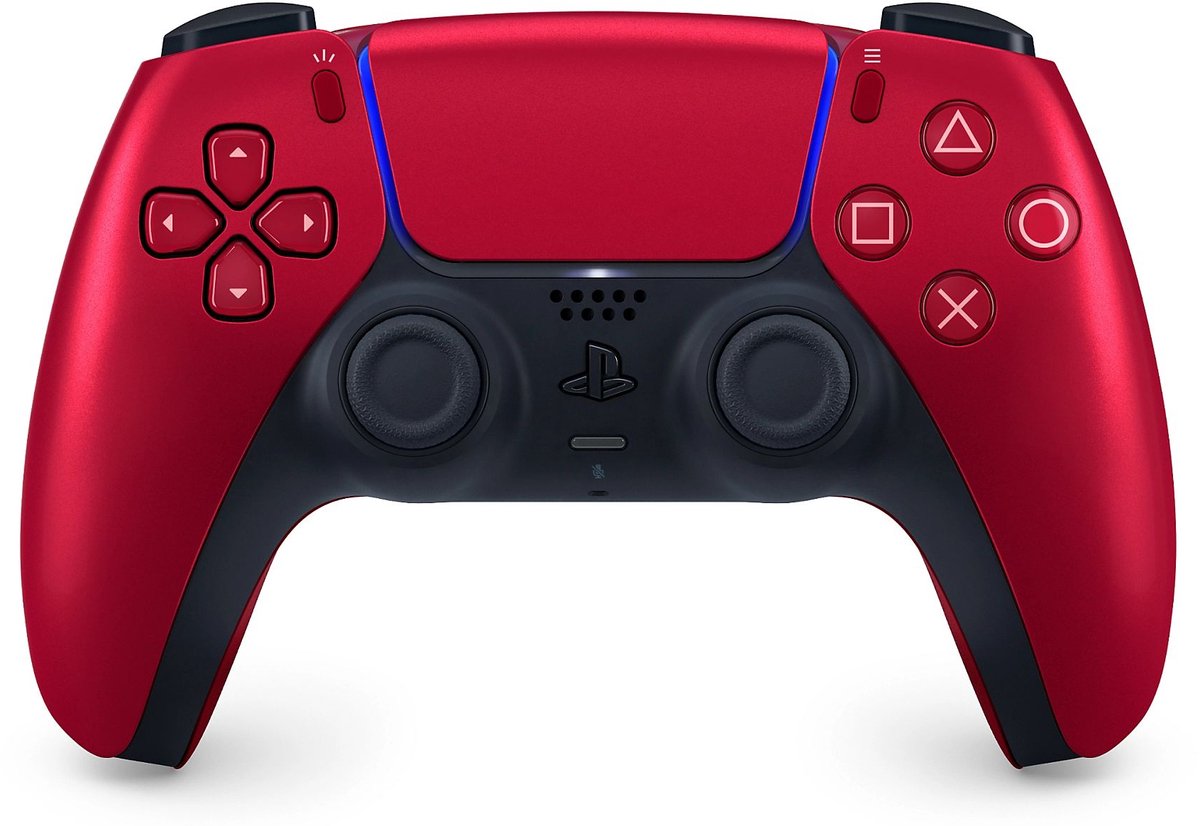 Bol.com Sony PS5 DualSense draadloze controller - Volcanic Red aanbieding