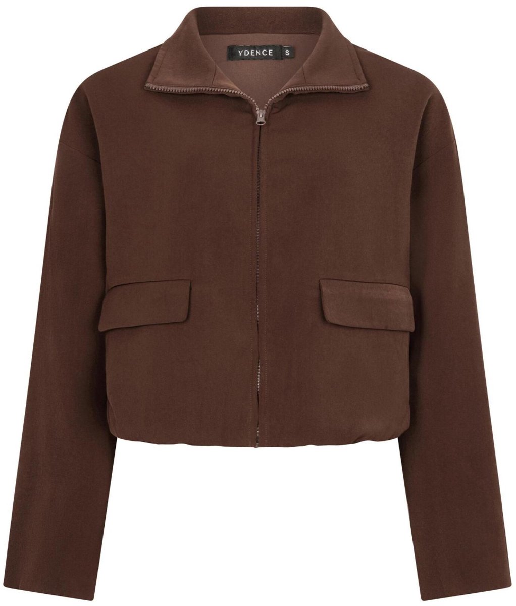 Ydence Jas Jacket Davis Fs2646 Dark Brown Dames Maat - XXL