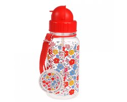 Rex London set van 3 snackdoosjes en Waterfles met rietje Kids - Tilde