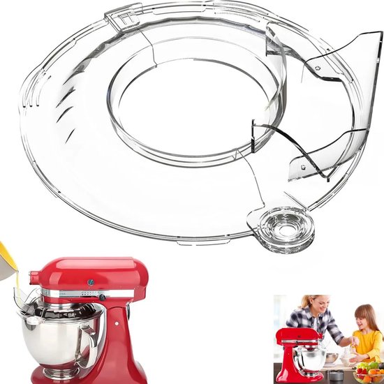 Vervangende spatbescherming Geschikt voor KitchenAid verticale mixer van 4,5-5 liter — afbeelding 2