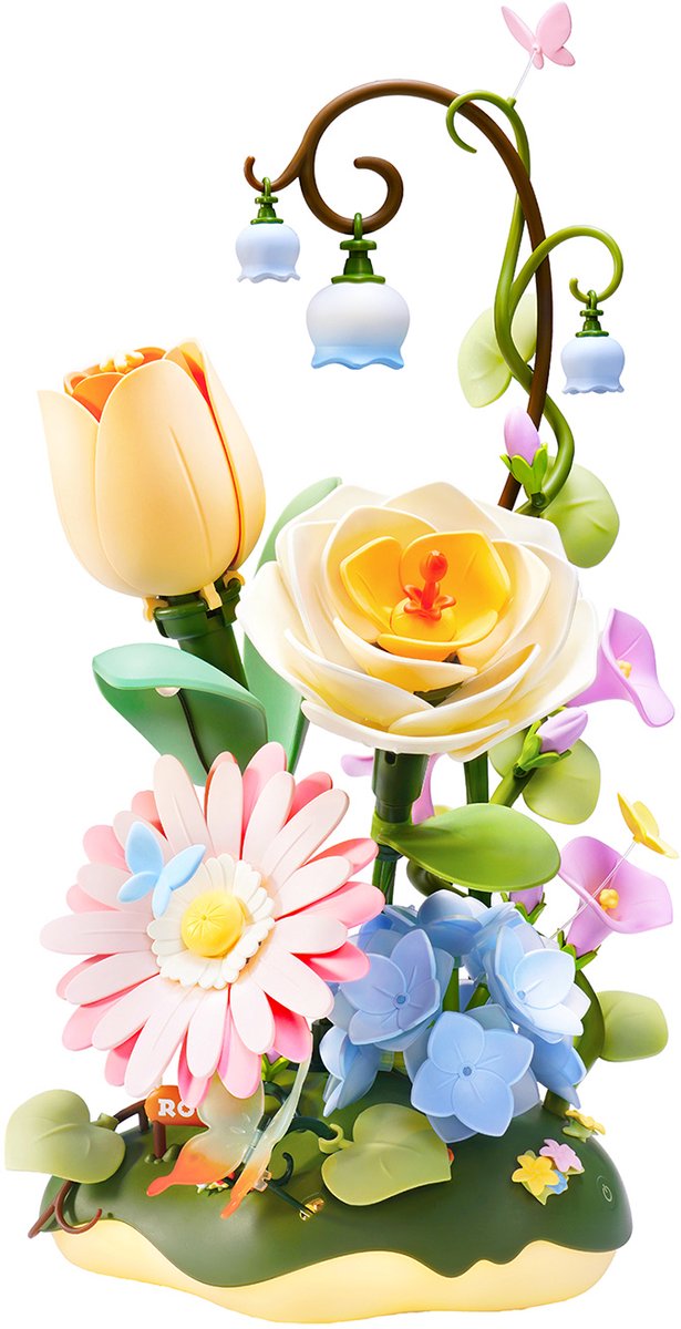 Rolife Garden Ramble by ROKR - ROKR Floral Art Series - AF02D - Bloemen - Bouwpakket - Knutselen