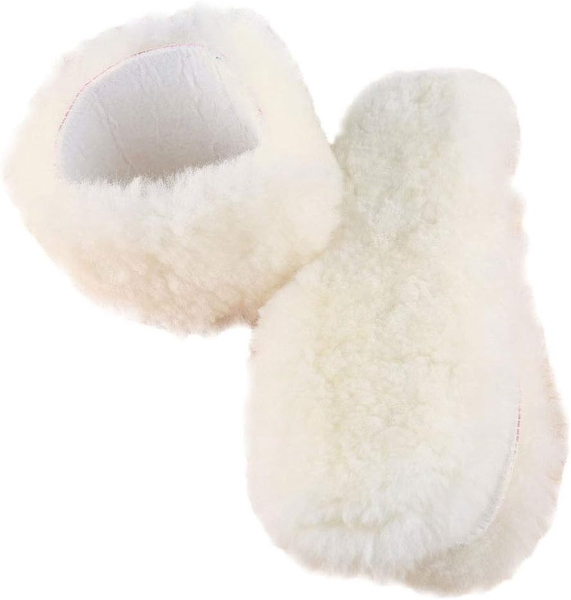 Vervangende Schapenwol Inlegzolen voor Dames en Heren, Warm en Comfortabel, Geschikt voor Schoenen, Laarzen en Slippers (Dames 7.5 / EU40 / Lengte 25 cm)