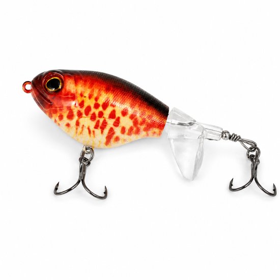 Fish-Xpro Topwater Prop-Bait Set - 5 Stuks - 9 cm - 14 g - Tacklebox — afbeelding 4