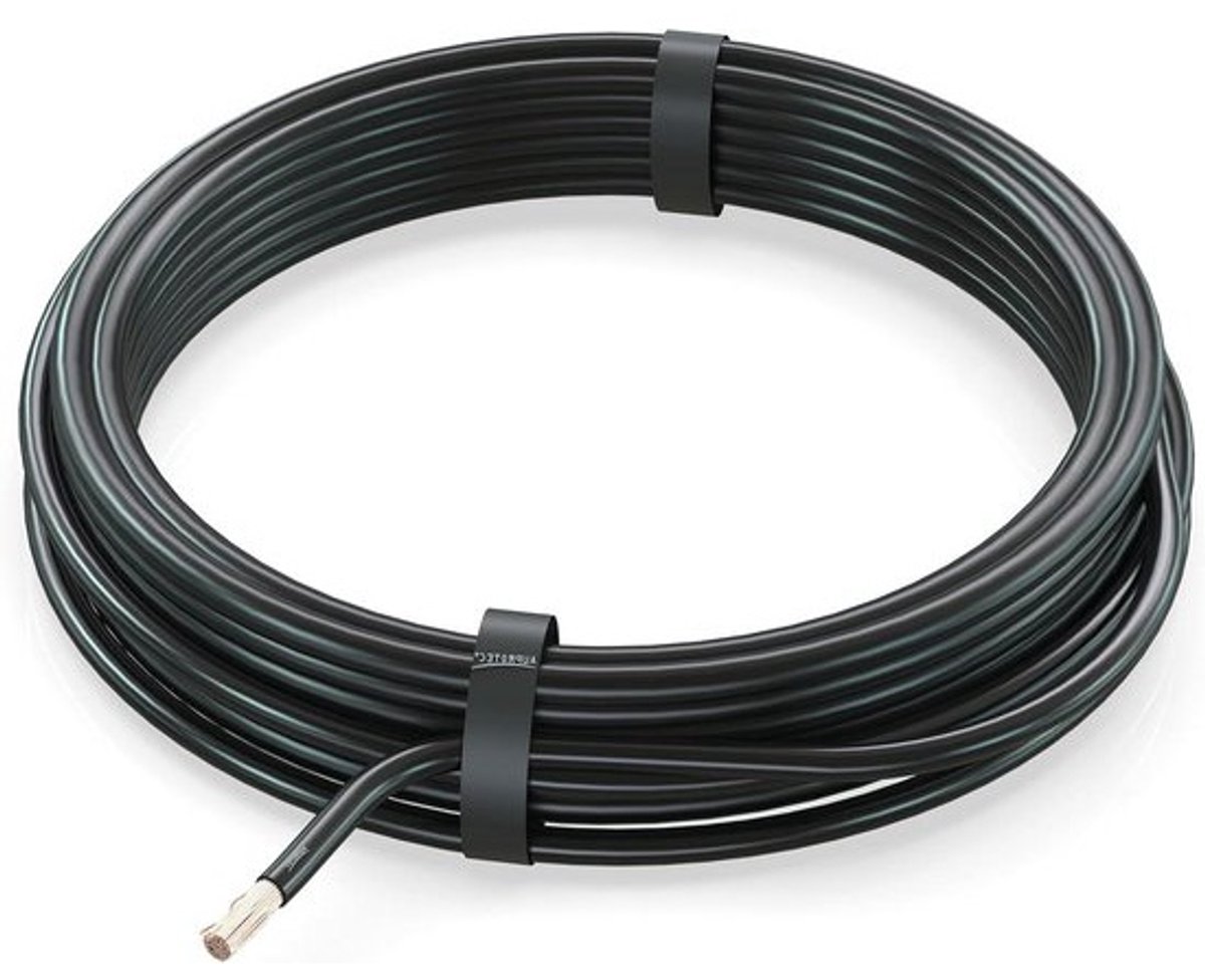 Voertuigkabel FLRY-B - Autokabel Massakabel - Bedrading Installaties - Gereduceerde Wanddikte - 60 mm² - Zwart