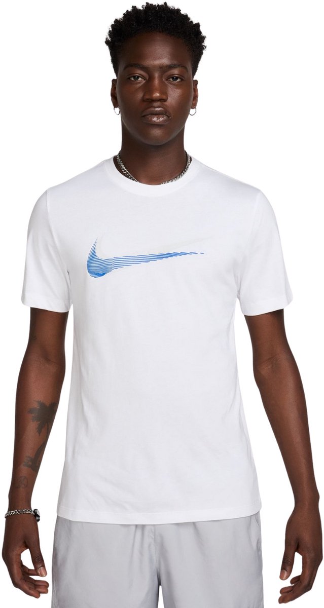 Nike T-shirt Heren Sportswear Wit