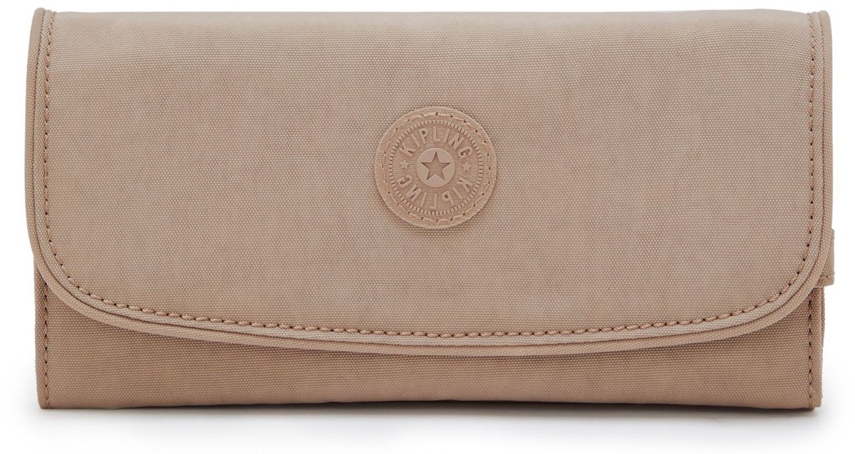 kipling portemonnee Basic Money Land Wallet Tan Beige Taupe