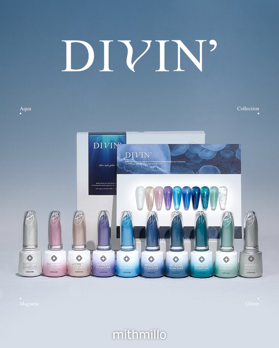 MITHMILLO ARTISTIC SIGNATURE DIVIN' SET (10PCS/SET) - DV01-DV10