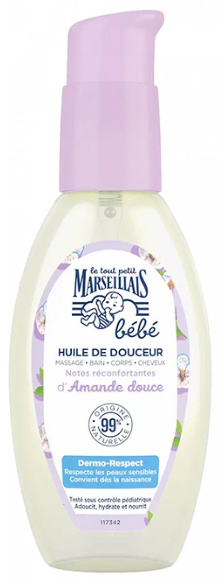 Le Petit Marseillais Baby Zachte Zoete Amandelolie 118 ml