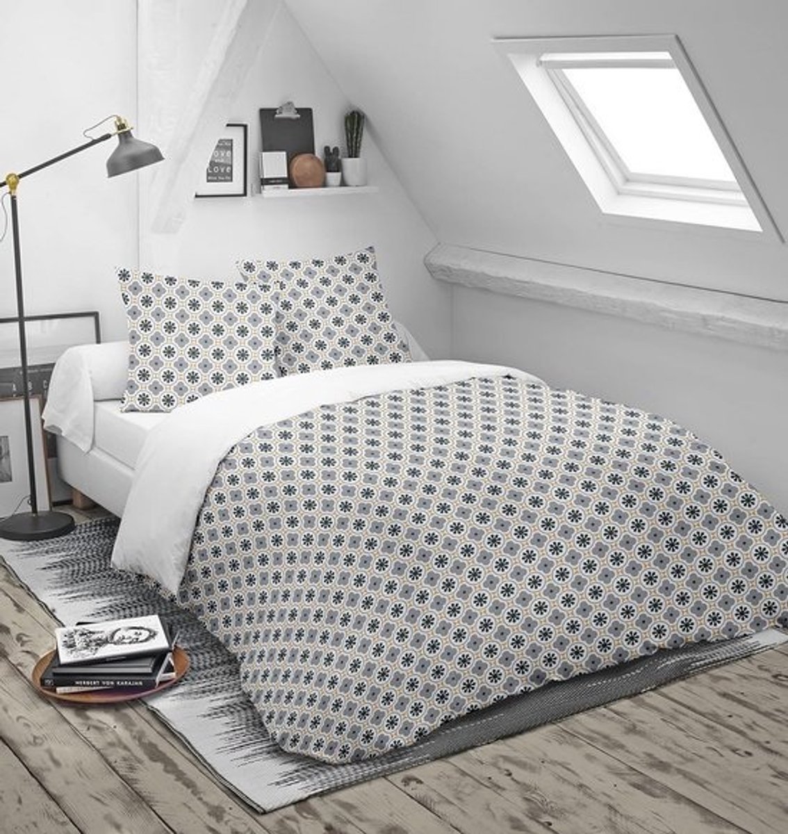 Duvet voor eenpersoonsbed - Temperatuur regulerend - Eco-vriendelijk - Eenvoudig onderhoud - 140 x 200 cm