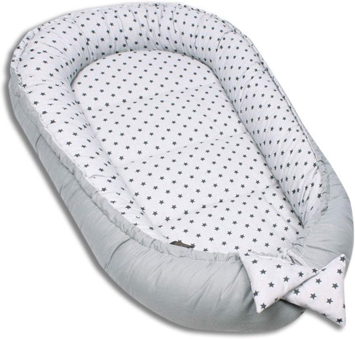 Babynest 50x90 cm – Knuffelnest voor baby's en peuters, 100% Katoen, Veilig & Comfortabel