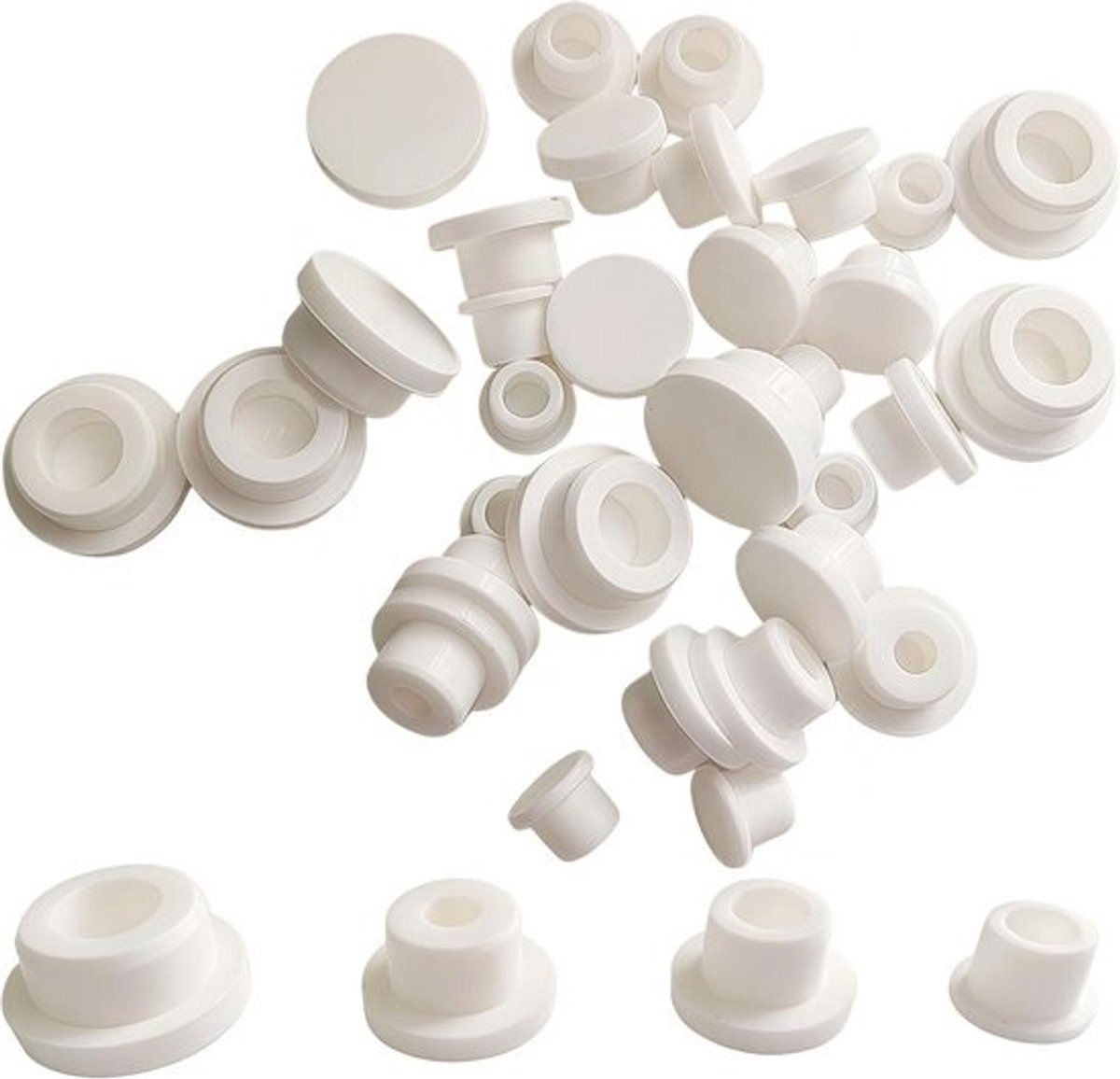 32 Stuks Siliconen Bad Jet Covers - Waterdichte Pluggen voor Massagebad, 4 Maten