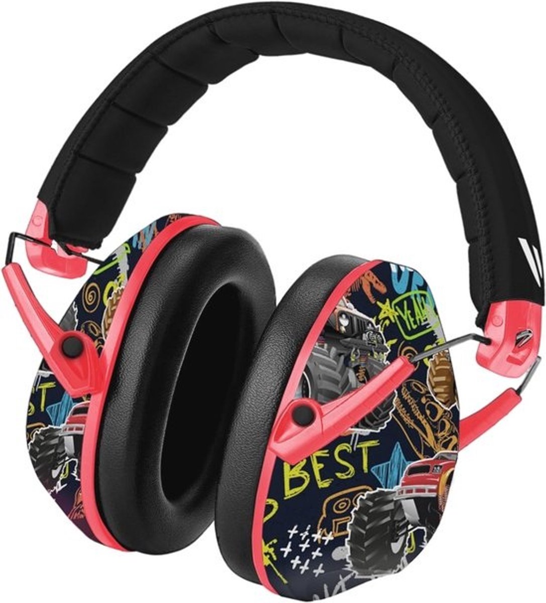 Gehoorbescherming voor Kinderen - Comfortabele Vouwbare Oorkappen - Verstelbare Hoofdband - Earmuffs voor Jongens en Meisjes