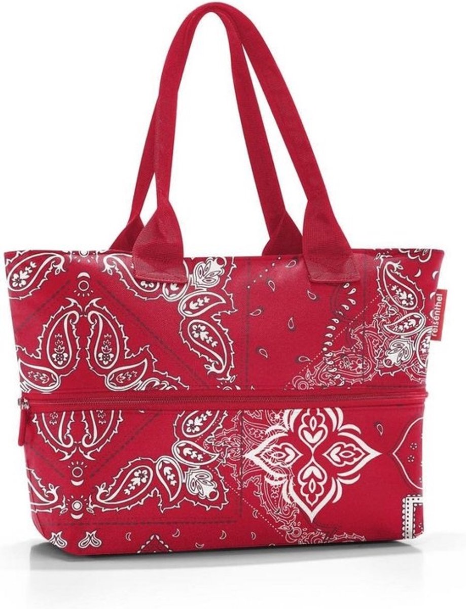 Veelzijdige Shopper Tas Rood - Handtas en Boodschappentas in Één