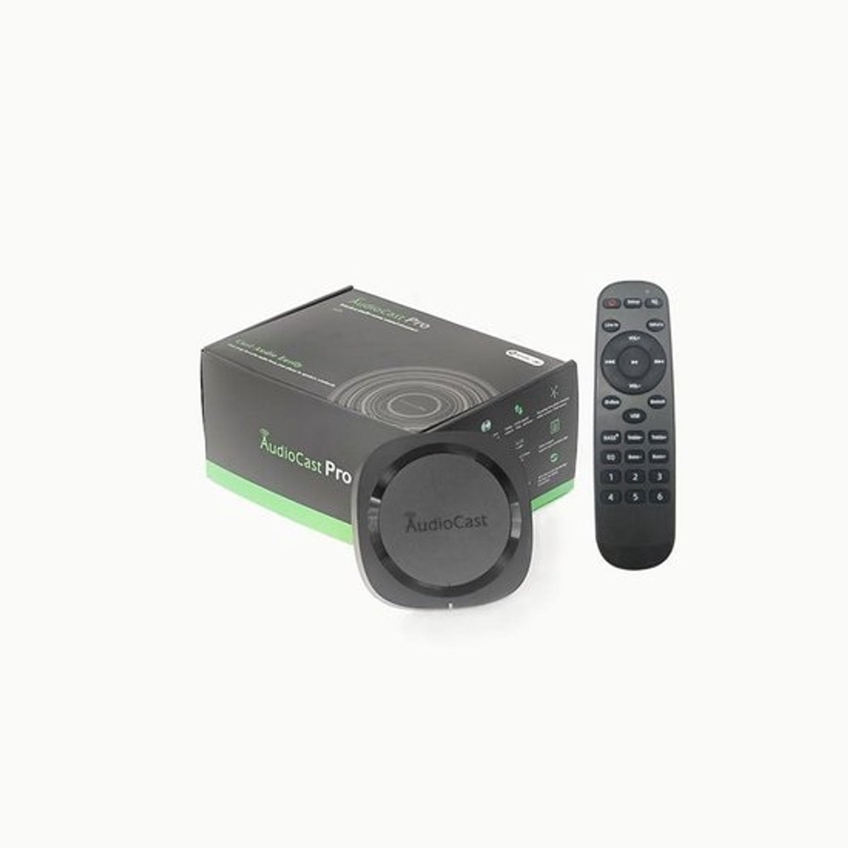 Draadloze WiFi Audio Ontvanger voor Multiroom Streaming - AirPlay, Bluetooth en Ethernet Ondersteuning