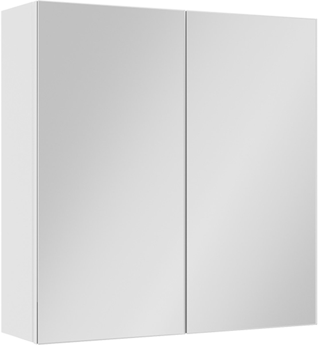 Vicco Badkamerspiegelkast Lavia, Wit, 60 x 60.2 cm