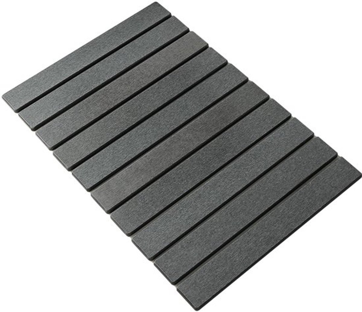 Droogmat Opvouwbaar Groot - Sneldrogende Kiezelgomat - Geschikt voor Keukengerei - Flessen/Kopjes - Antislip Ondergrond - Voor Elk Werkblad - Afwasmat