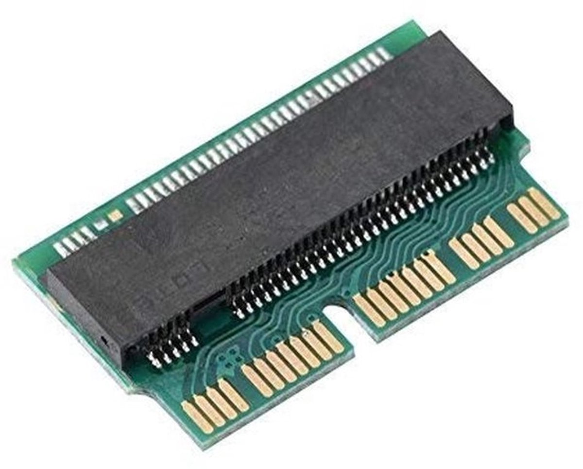 - SSD naar M.2 adapter - Converter voor MacBook Air/Pro - Compact en lichtgewicht - Geschikt voor 2013 2014 2015 - Eenvoudige installatie